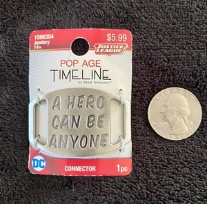 Conector de línea de tiempo de DC Comics de la era pop - "Un héroe puede ser cualquiera - Imagen 1 de 2