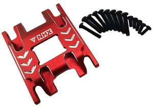 NHX RC V3 Aluminum Center Gear Box Mount for TRX-4M 1/18 Scale Crawler Red - Picture 1 of 2
