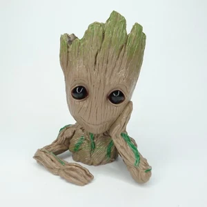 Baby Groot Stifthalter oder Baby Groot Pflanzgefäß für Sukkulenten / kleine Pflanze 6" hoch - Bild 1 von 11