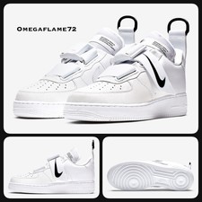 Nike Air Force 1 Utility, ao1531-101, Sz UK 8, EUR 42.5, USA 9, weiß & schwarz