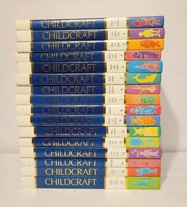 Childcraft The How And Why Library Complete 15 Book Set + Stories of Freedom EUC - Picture 1 of 12