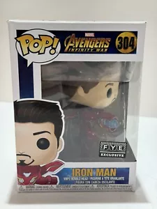 Funko Pop! Marvel Infinity War Exclusivo Iron Man Desenmascarado #304 Nuevo - Imagen 1 de 7
