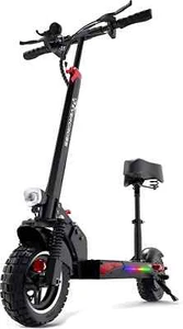 EVERCROSS H5 Folding Electric Scooter, 800W 10'' Solid Tires with Seat - Picture 1 of 5