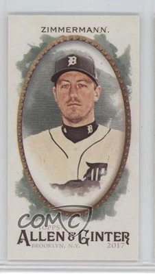 Mini trasero Brooklyn rojo Topps Allen & Ginter 2017/25 Jordan Zimmermann #308 Foto 1 de 2