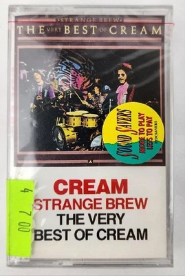 Strange Brew / The Very Best of Cream by Cream Cassette Tape - New Sealed Foto 1 de 4