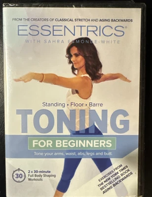 ESSENTRICS - Toning For Beginners DVD - Miranda Esmonde-White (2015, DVD) NEW - Image 1 of 2