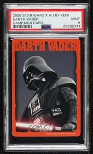 2005 au by KDDI Star Wars Darth Vader PSA 9 MINT 0cp0 - Zdjęcie 1 z 3
