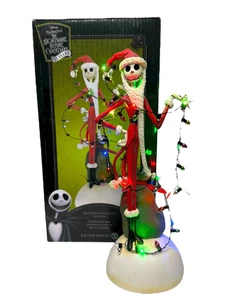 Statuina Reparto 56 Nightmare Before Christmas Jack aggrovigliato nelle luci 2018 - Foto 1 di 12