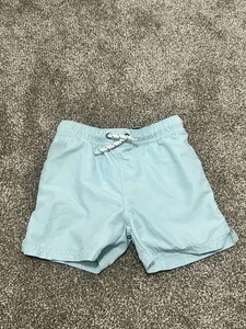 Swim Shorts Boys 5T Blue Lined Carters - Picture 1 of 3
