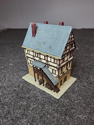 Kibri HO 8466 Old City Building Half  Timbered Weathered  - Image 1 of 4