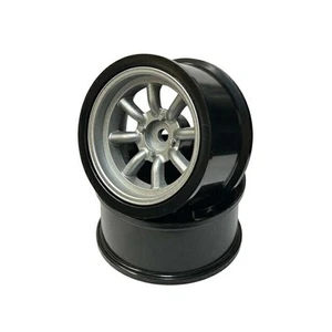 RC-ART Watanabe Tipo Rueda Offset 8 Plata Mate (Serie Quince) 2 piezas - Imagen 1 de 2