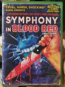 SINFONIE IN BLUTROT 2010 DVD TROMA GIALLO dario argento esque RAR OOP - Bild 1 von 3