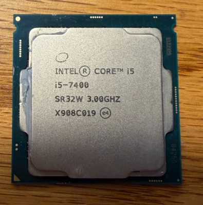 Intel Core i5-7400 SR32W 3.00GHz 6 MB 4-Core LGA1151 Socket CPU Processor    473 - Image 1 of 2