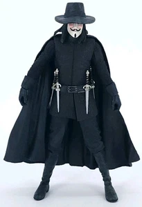 Figurina V for Vendetta 7 pollici Neca 2006 giocattolo rara figurina incompleta - Foto 1 di 6