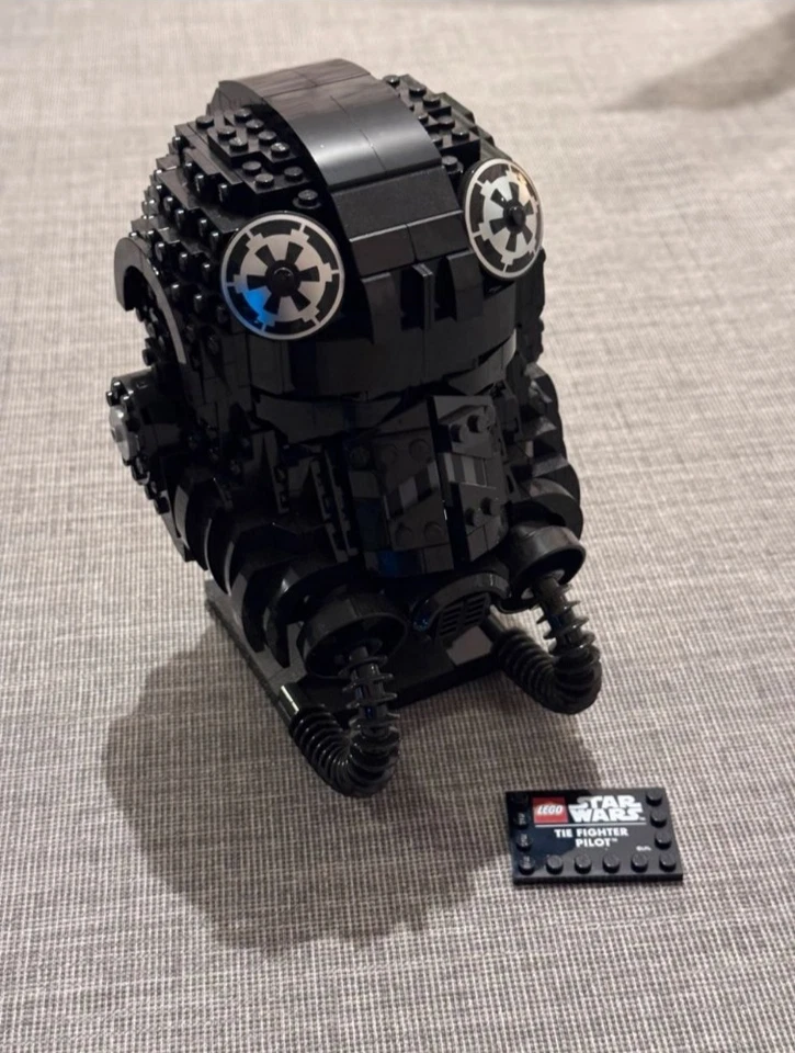 LEGO STAR WARS Tie Fighter Pilot Helmet 75274🔥| Keine OVP&BA❌| EOL & Rarität⚡ - Bild 1 von 2
