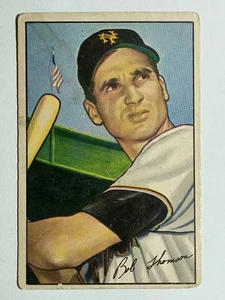 Bowman #2 1952 Bobby Thomson (en muy buen estado) - Imagen 1 de 2