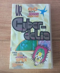 Cyberdelia VHS Video PLATV 952 Techno House Ambient Electronic mit Brille PAL - Bild 1 von 7