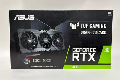 Brand New! ASUS NVIDIA GeForce RTX 3080 TUF Gaming V2 Overclocked 10GB - Image 1 of 2