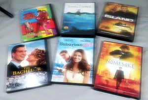 6 DVD's The Shallows, The Island, Namesake, Suburban Girl, Bachelor, Spy Who Sha - Picture 1 of 2