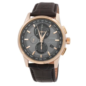 Citizen AT8113-12H Eco-Drive Chronograph Perpetual World Time - Picture 1 of 5