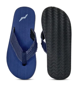 NORTY Men's Lightweight Canvas Strap Thong Flip Flop Everyday Beach Pool Sandal - Picture 1 of 3