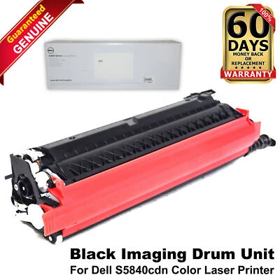 Dell S5840cdn Color Laser Smart Printer Black 15k Resa Imaging Drum Unit V4WP3 - Immagine 1 di 4
