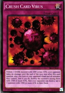 CRUSH CARD VIRUS YuGiOh YU GI OH Custom Anime Collectible Card - Picture 1 of 2