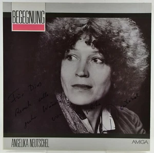 ANGELIKA NEUTSCHEL - Begegnung - SIGNIERT - LP AMIGA 845339 DDR 1988 - Picture 1 of 8