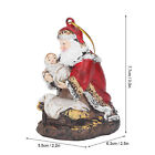 Father Christmas Resin Ornaments Add Festive Ambience Decoration For Homes Eob