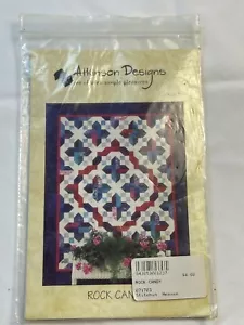 Atkinson Designs One Of Life's Simple Pleasures Rock Candy Quilt Pattern NIP - Picture 1 of 3