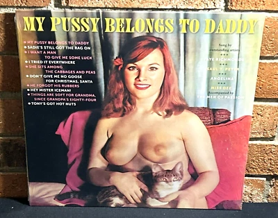 MY PUSSY BELONGS TO DADDY - Limited Import PINK COLORED VINYL LP New & Sealed! - Image 1 of 4