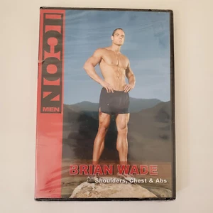 Icon Men - Brian Wade: Shoulders, Chest  Abs (DVD, 2005) Fitness  New/Sealed - Picture 1 of 2