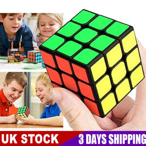 Original Cube 3x3 Rubix Magic Rubic Mind Game Classic Puzzle Kids/Adults