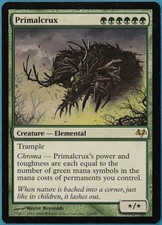 Primalcrux Eventide NM Green Rare MAGIC THE GATHERING CARD (ID# 248997) ABUGames