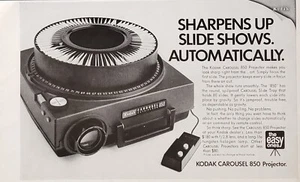 1969 Kodak Carousel 850 Projector Jamproof Trouble Free Print Ad - Picture 1 of 1