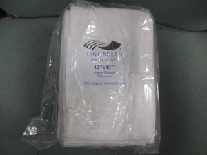 12 King Size 100% COTTON 300 CT PILLOW CASES 100% ORGANIC COMBED COTTON 1888 MIL - Picture 1 of 5
