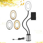  Phone Holder with Light Multifunctional Dimmable Ring Make up Beauty