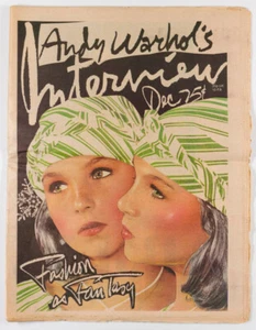 Tatum O'Neal IMAN Grace Jones FRAN LEBOWITZ Elton John INTERVIEW MAGAZINE Warhol - Picture 1 of 13
