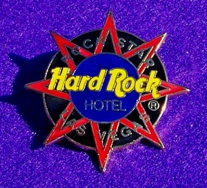 LAS VEGAS HOTEL STAFF *BLACK ROCK STAR* AWARD COMPASS POINTS Hard Rock Cafe PIN - Picture 1 of 1
