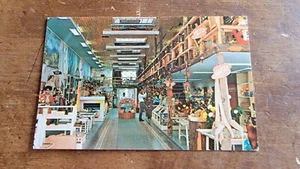 Postal de negocios cromada El Portal del Arte SA-Nogales México de colección década de 1950 - Imagen 1 de 2