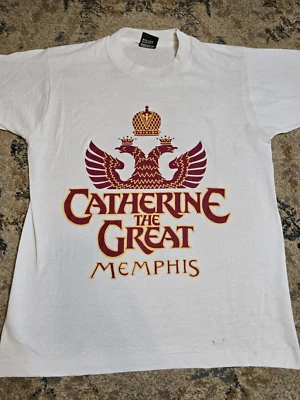 Vintage 90's Catherine the Great Memphis Tennessee Exhibition T-Shirt Size Small - Image 1 of 4