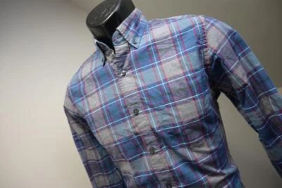 J Crew Casual Plaid Dress Shirt Long Sleeve Button Up Pocketed Mens XS XSMALL - Image 1 of 4