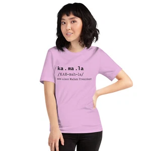 Kamala Harria Ka*ma*la 2024 Präsidentschaftswahlkampf T-Shirt - Bild 1 von 10