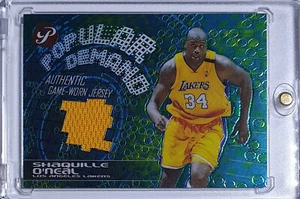 2002 Topps Pristine Shaquille O'Neal #PATCH Game Worn Jersey - Rare - Picture 1 of 3