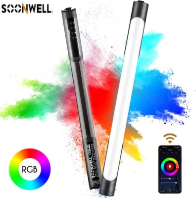 SOONWELL ST25 RGBWW LED Video Tube Light Stick Continuous lighting APP Control  - Image 1 of 4