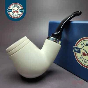 MBSD Espuma de Mar Plata Reverso Calabash Brandy Block Tubo de Espuma de Mar, Nuevo - Imagen 1 de 8