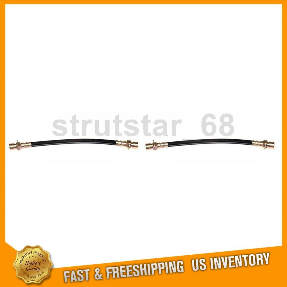 2 mangueras de freno de línea de freno traseras para Chevrolet Equinox 3,4 L Pontiac Torrent 3,4 L Foto 1 de 4