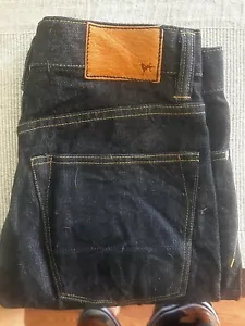 New Kicking Mule Workshop Denim Jeans Japan mens sz 32 x 30 - Picture 1 of 6