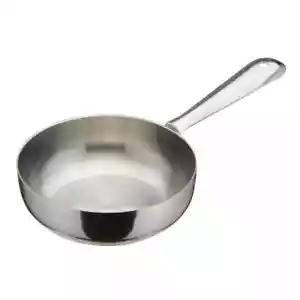 WINCO DCWC-101S Mini Fry Pan, Silver, 4"Dia x 1-1/8"H - Picture 1 of 1