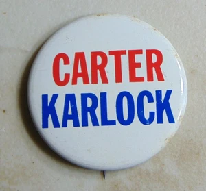 Jimmy Carter 1976 Illinois Congress campaign pin button political - Picture 1 of 1